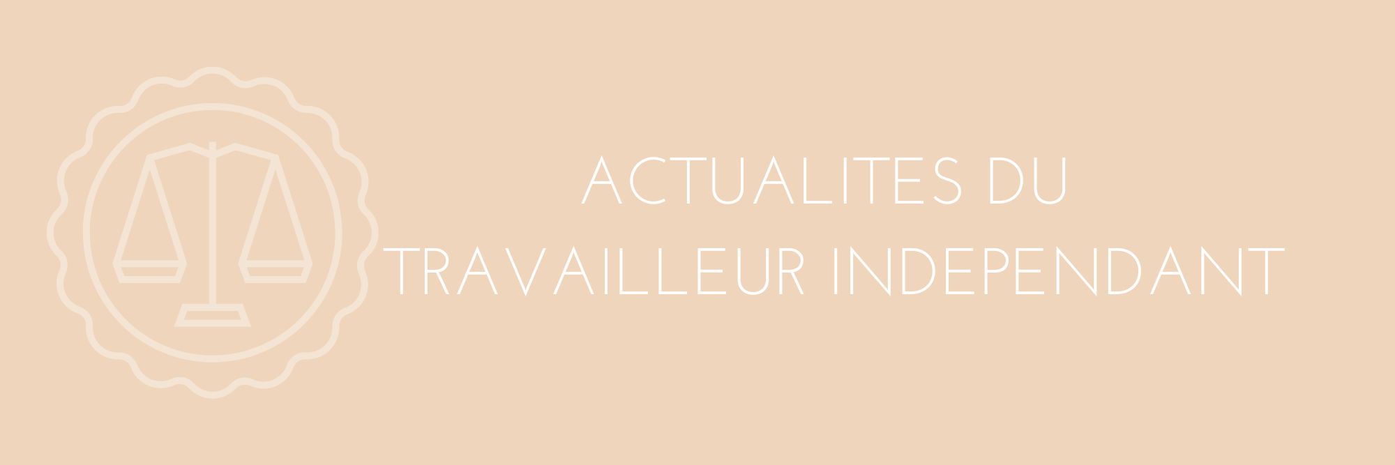 Actu travailleur indépendant