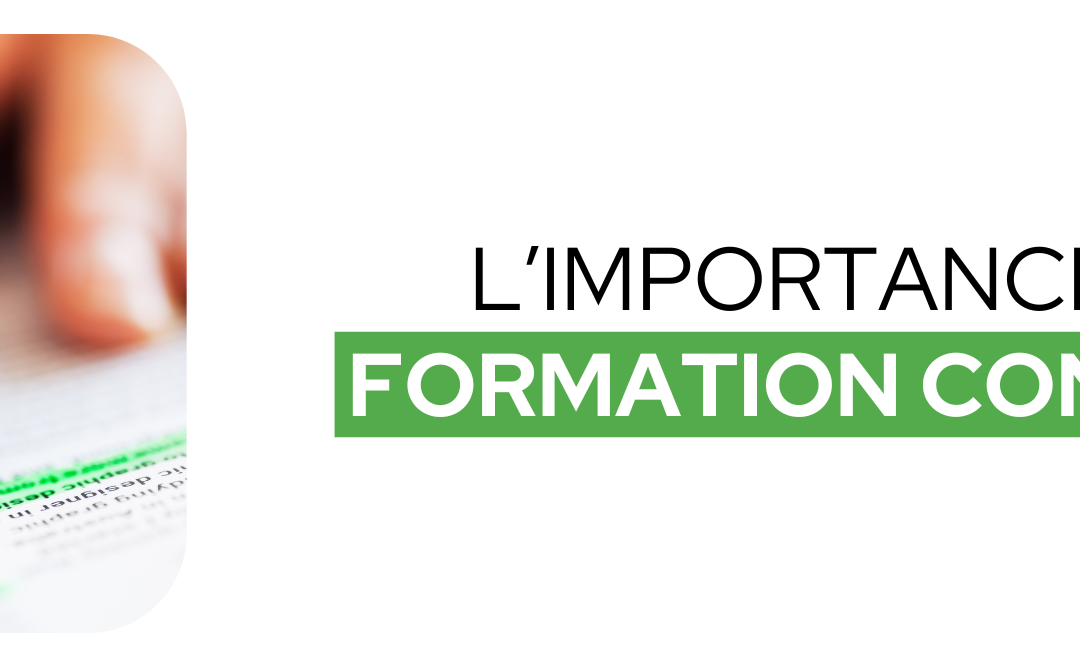 L&rsquo;importance de la formation continue