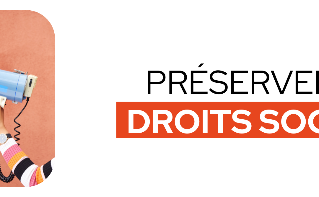 Préservation des droits sociaux