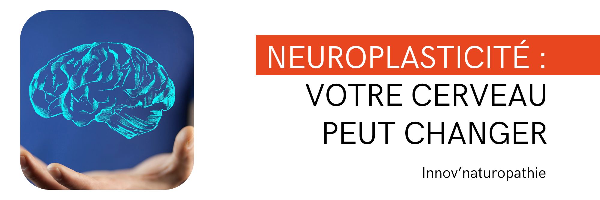 NEUROPLASTICITÉ : VOTRE CERVEAU PEUT CHANGER